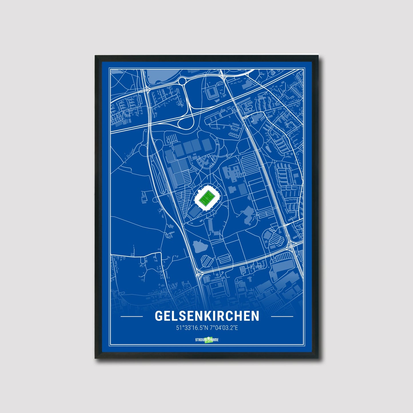 Stadion Poster - Gelsenkirchen