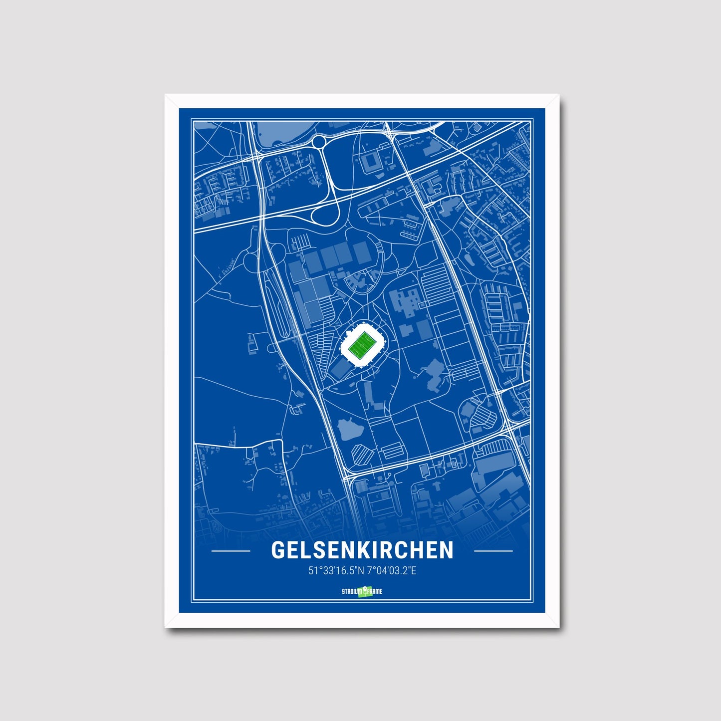 Stadion Poster - Gelsenkirchen