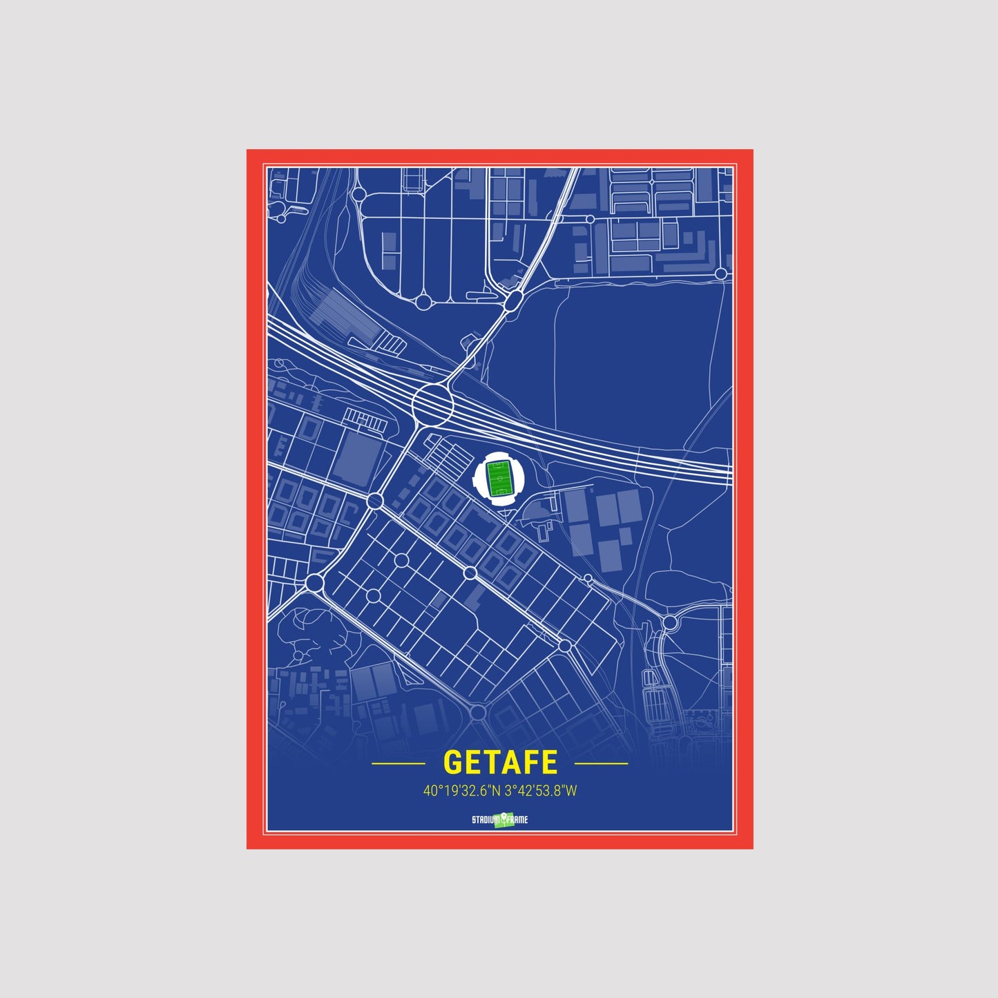 Stadium Poster - Getafe