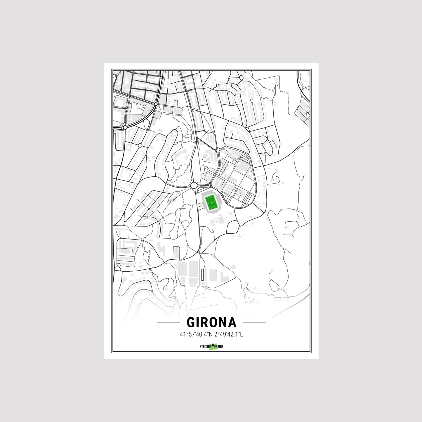 Stadium Poster - Girona