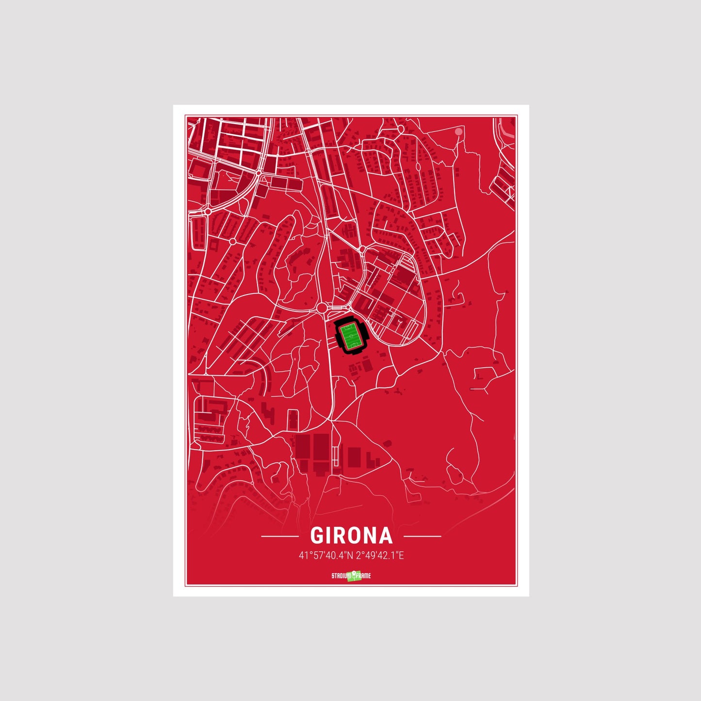 Stadium Poster - Girona