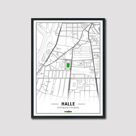 Stadion Poster - Halle