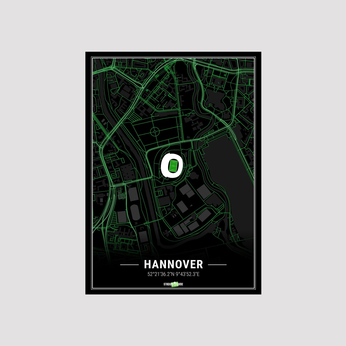 Stadium Poster - Hanover