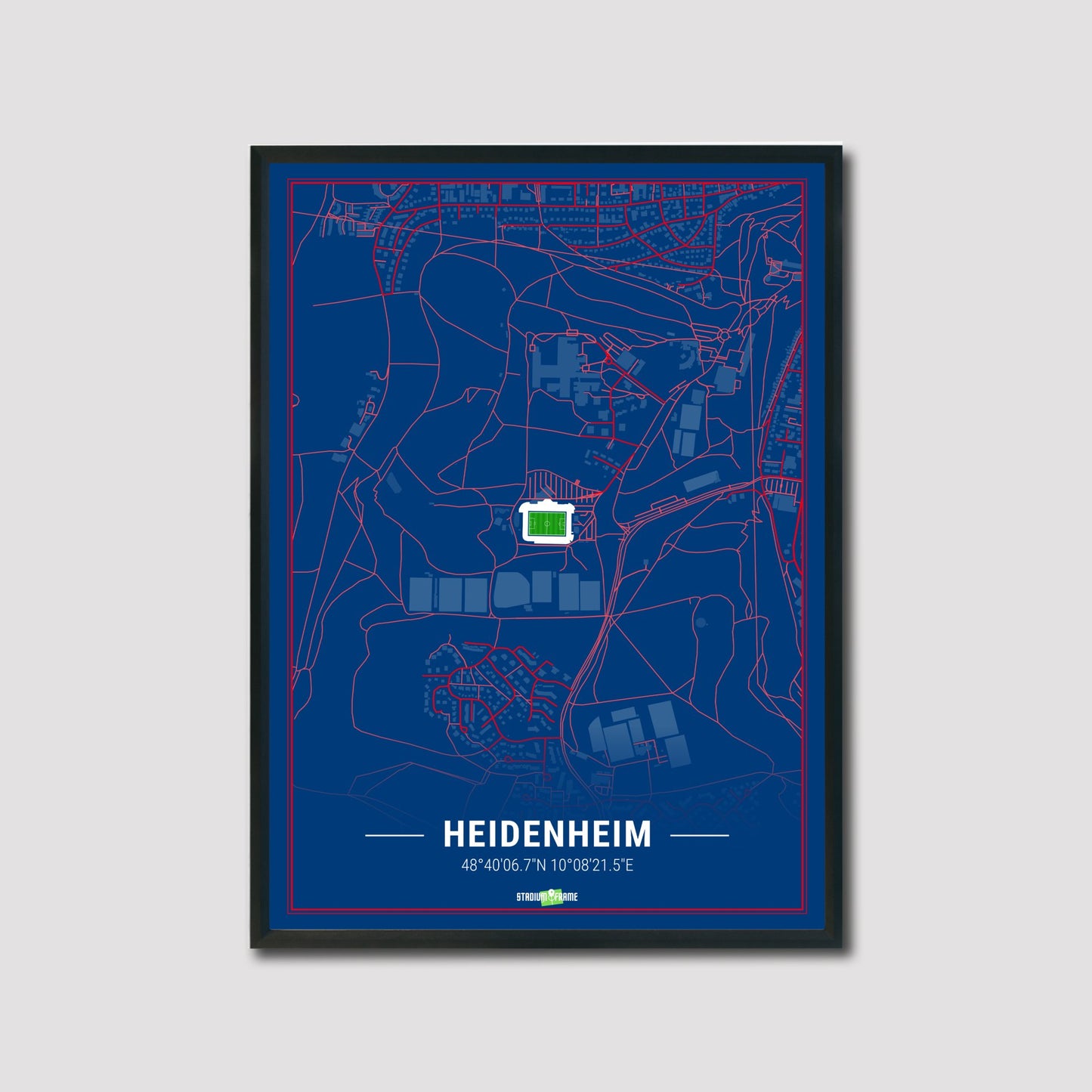 Stadium Poster -Heidenheim