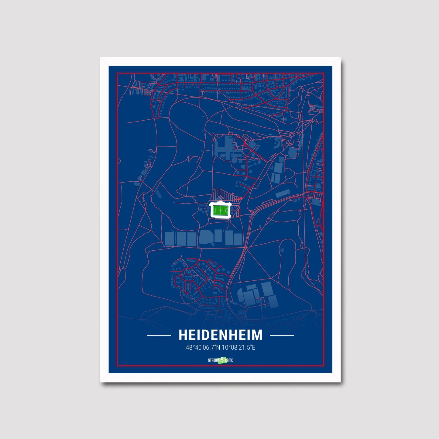 Stadium Poster -Heidenheim