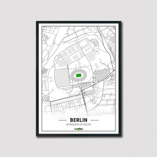 Stadium Poster - Berlin