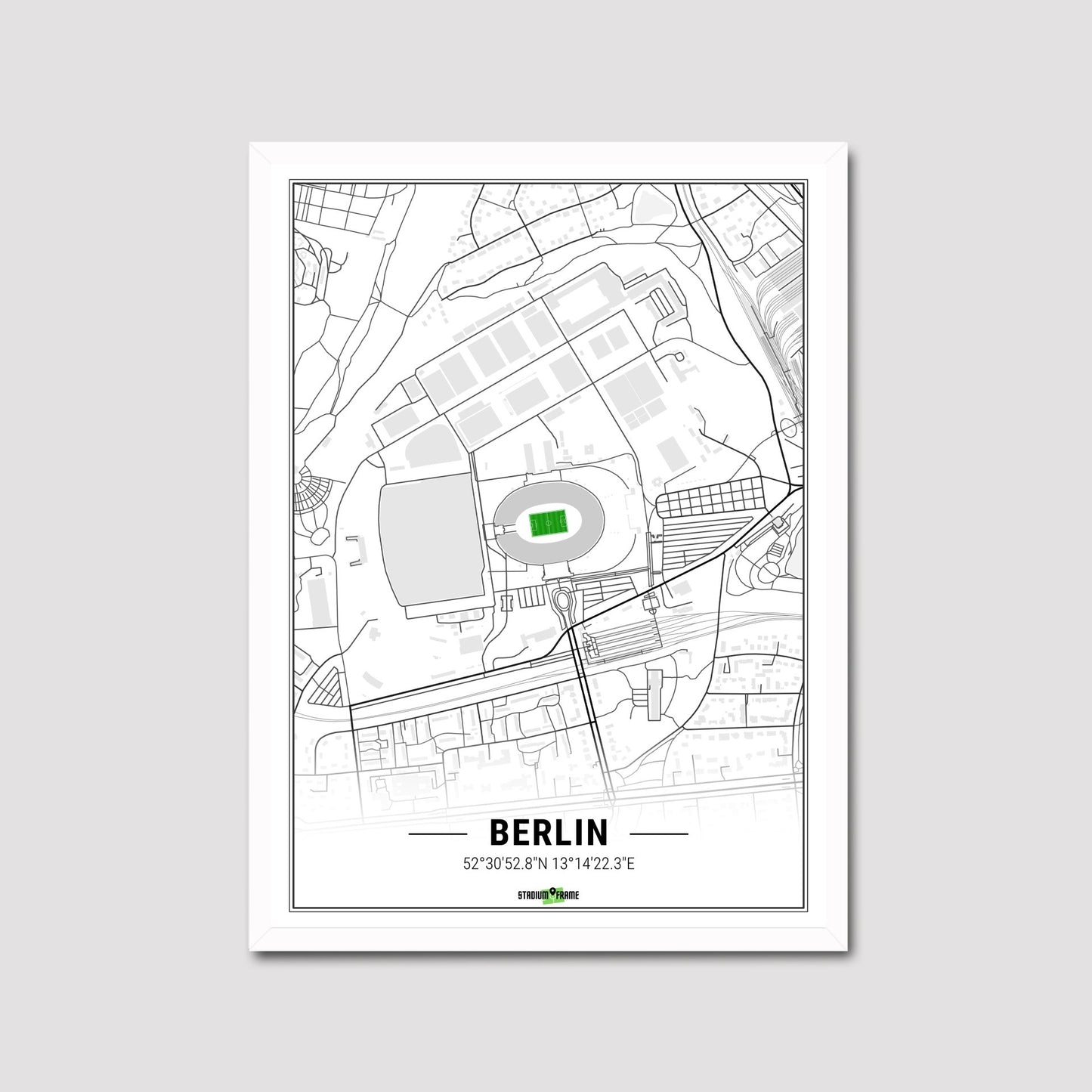 Stadium Poster - Berlin