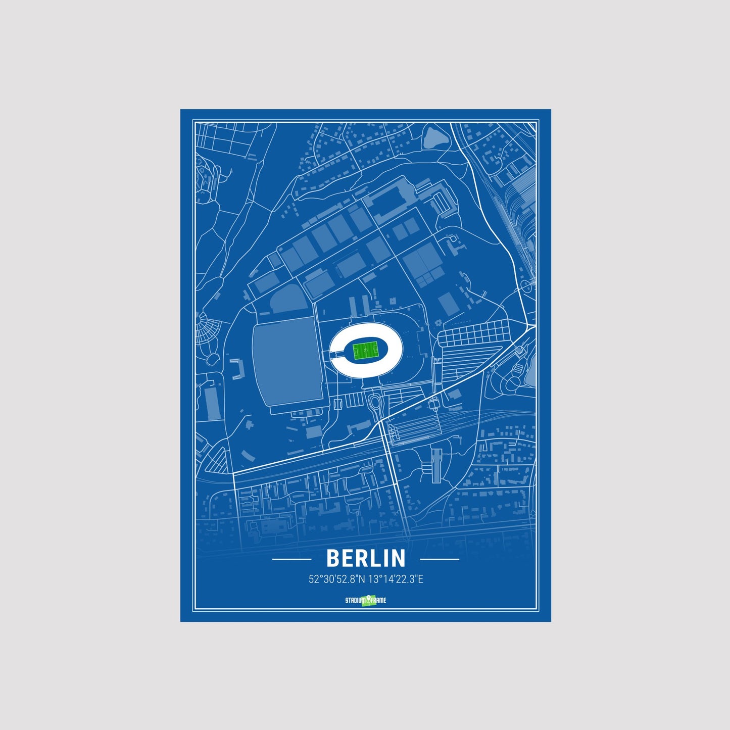 Stadium Poster - Berlin