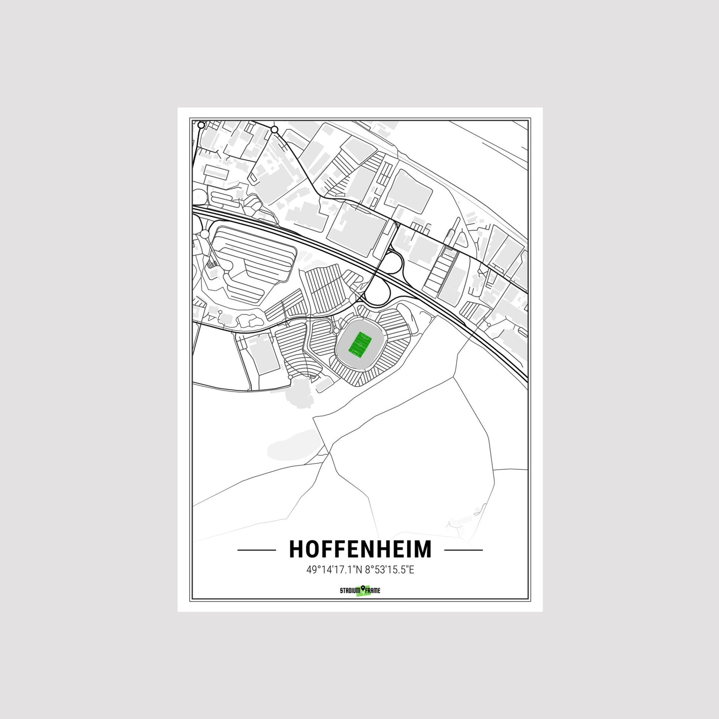 Stadium Poster - Hoffenheim