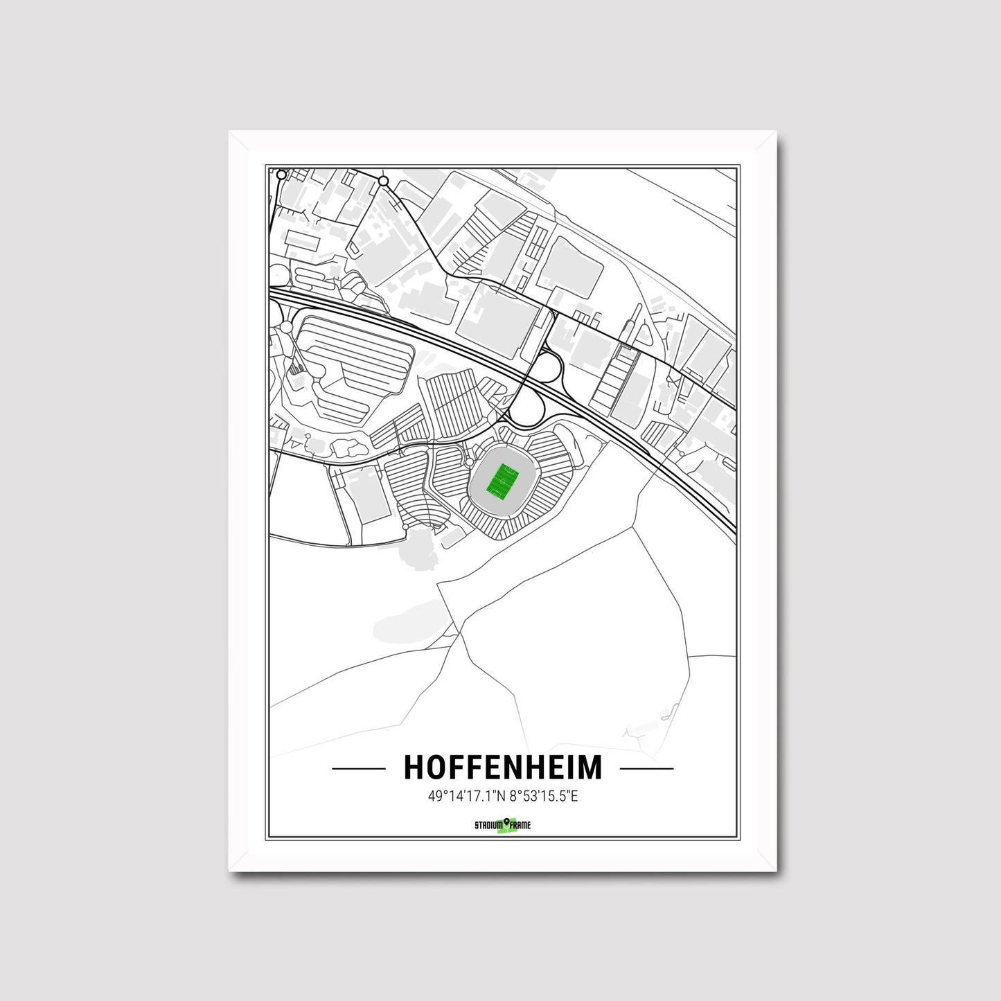 Stadium Poster - Hoffenheim