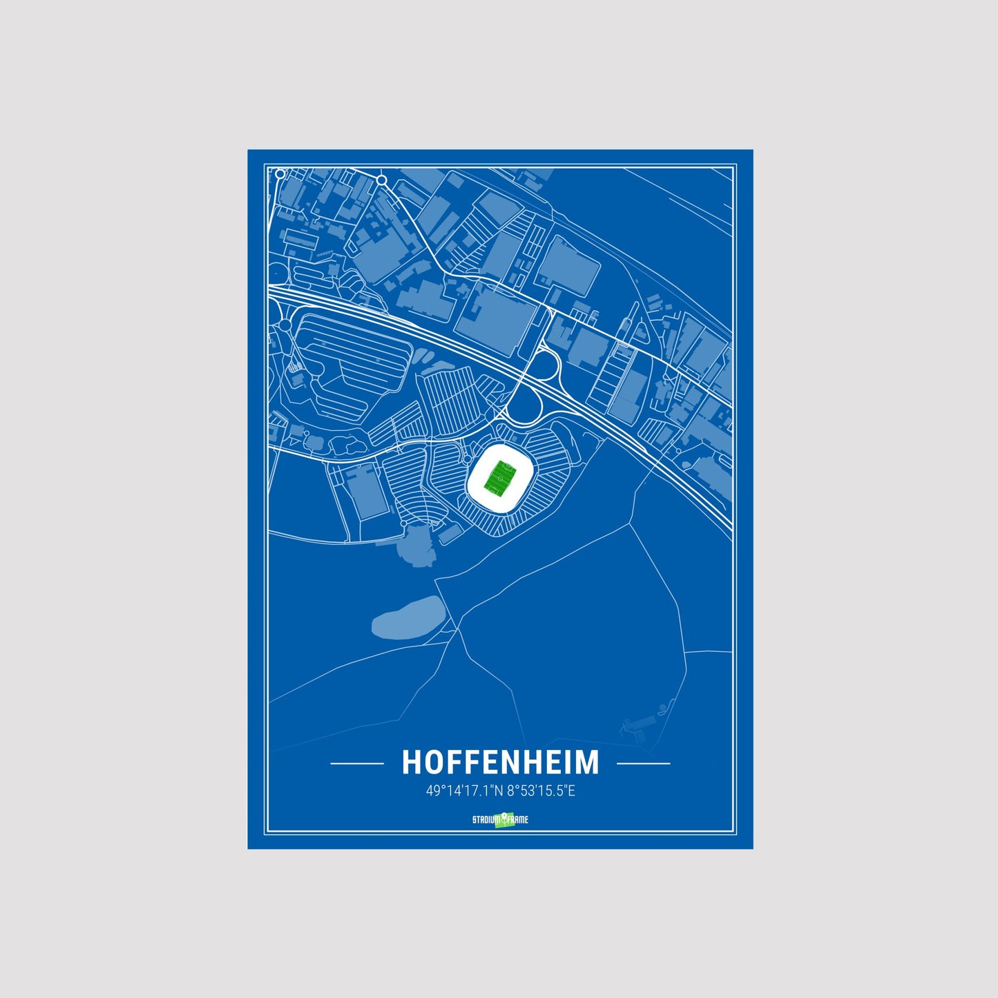 Stadium Poster - Hoffenheim