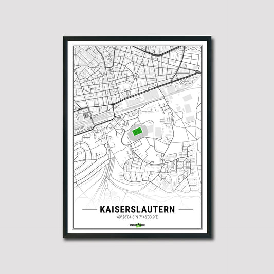 Stadion Poster - Kaiserslautern