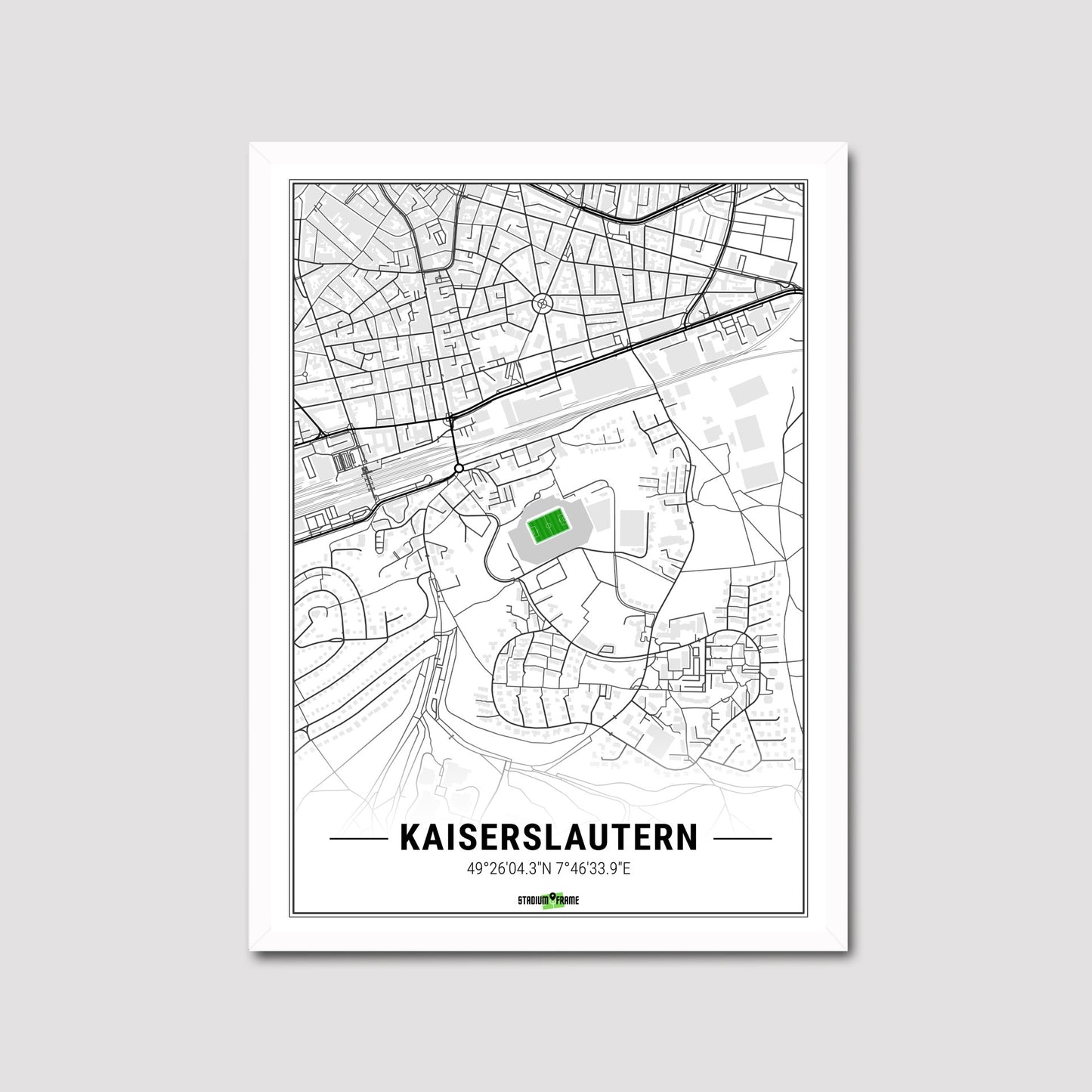 Stadium Poster - Kaiserslautern