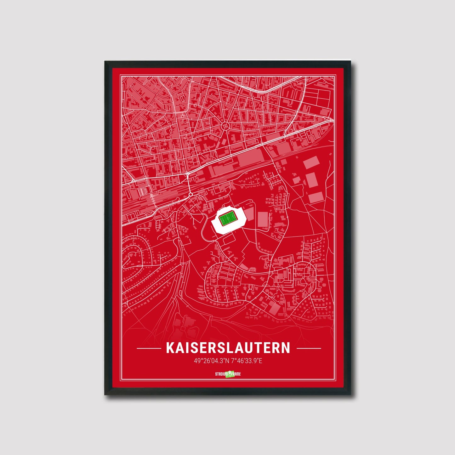 Stadium Poster - Kaiserslautern