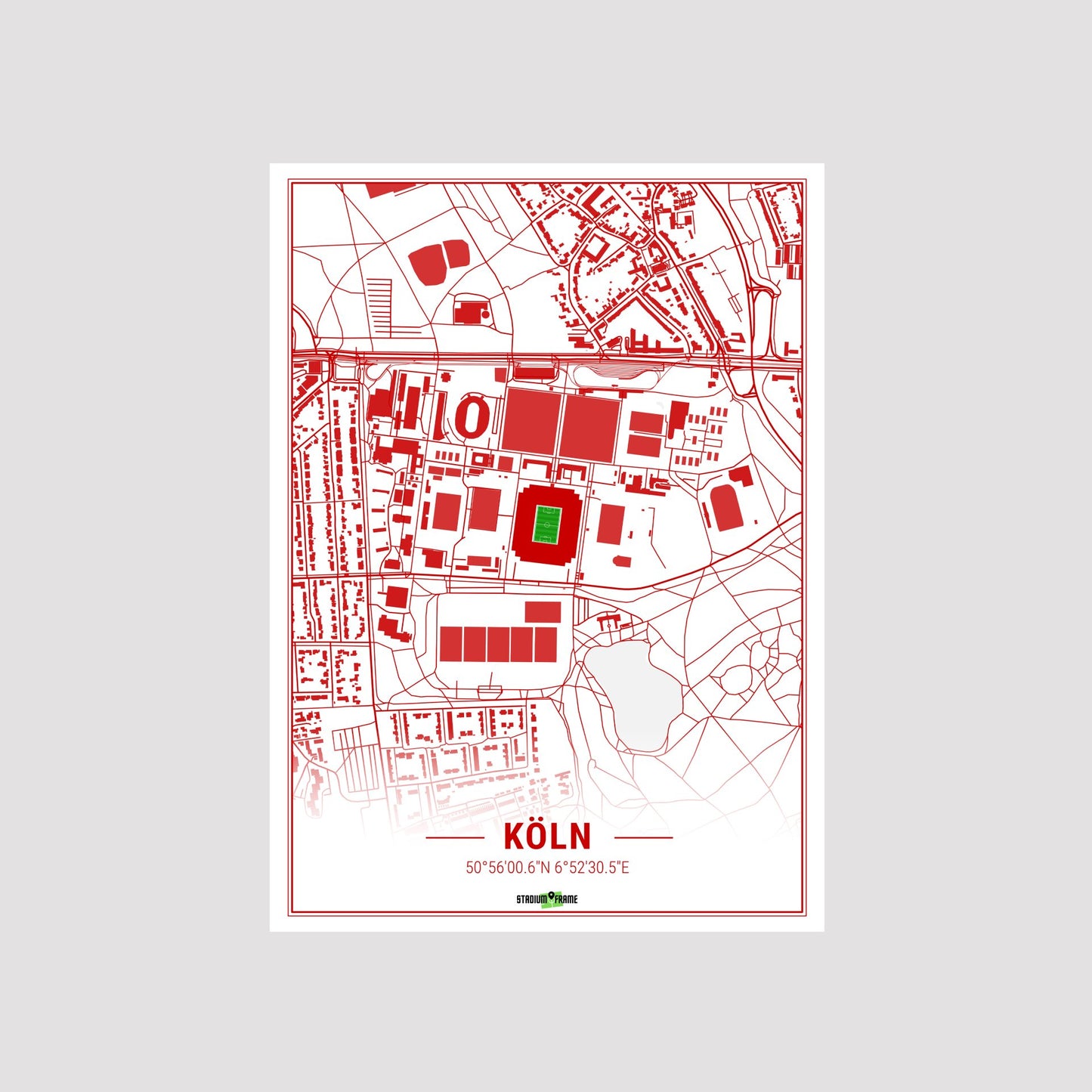 Stadium Poster - Cologne