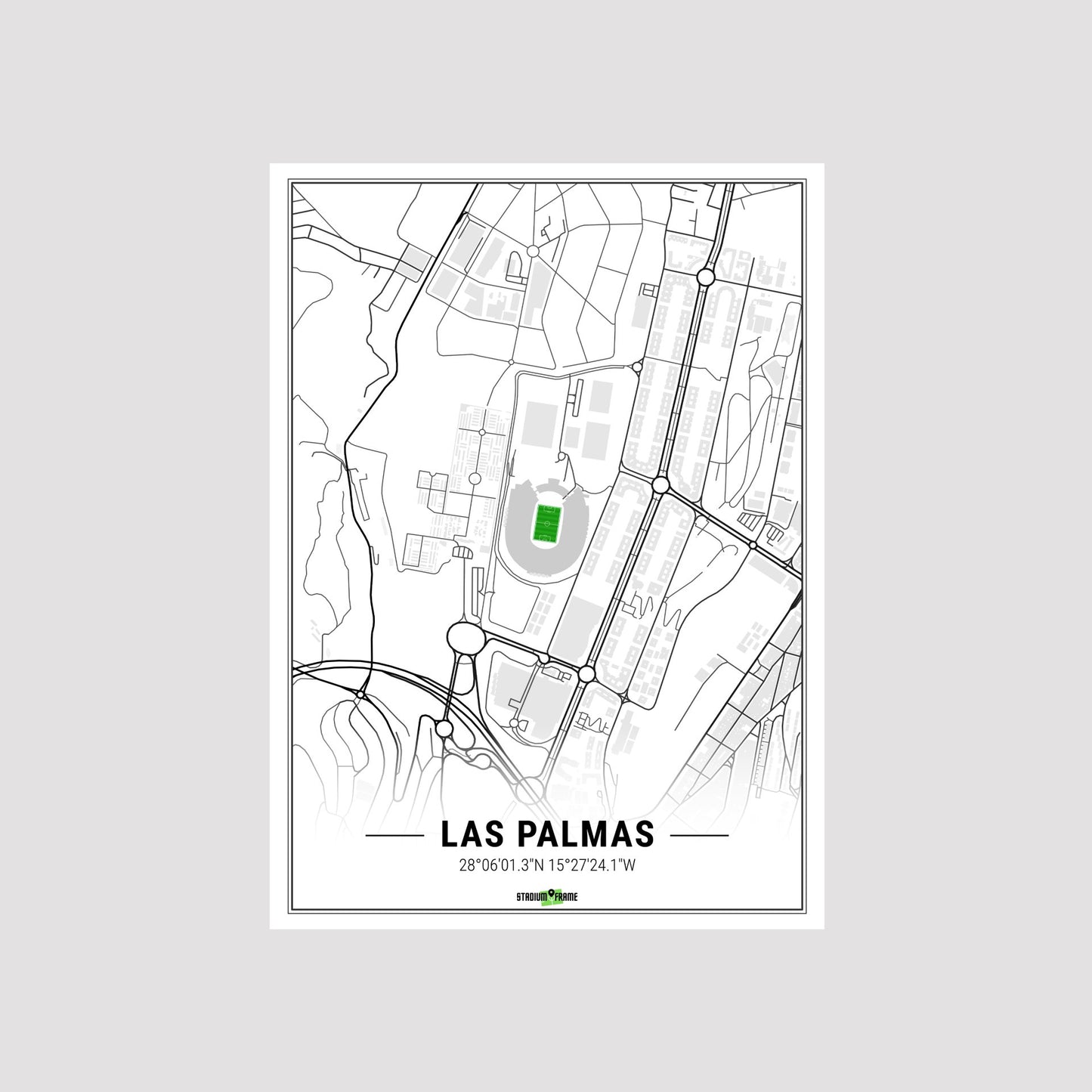 Stadium Poster - Las Palmas