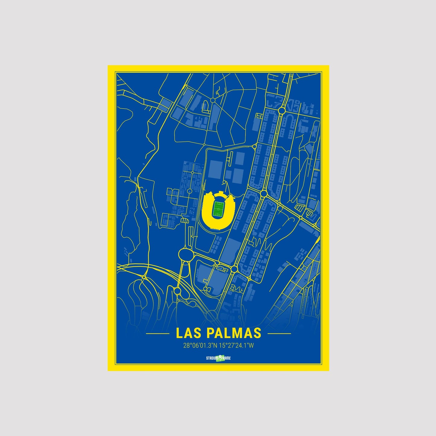 Stadium Poster - Las Palmas