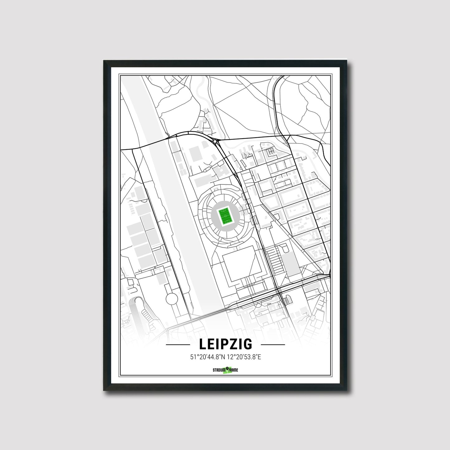 Stadium Poster - Leipzig