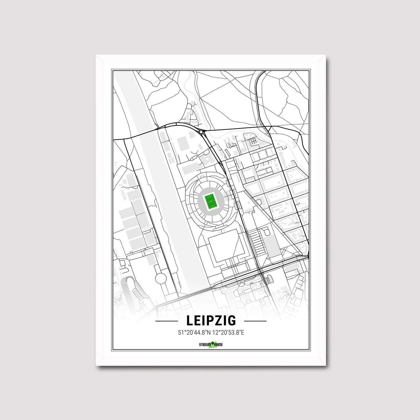 Stadium Poster - Leipzig