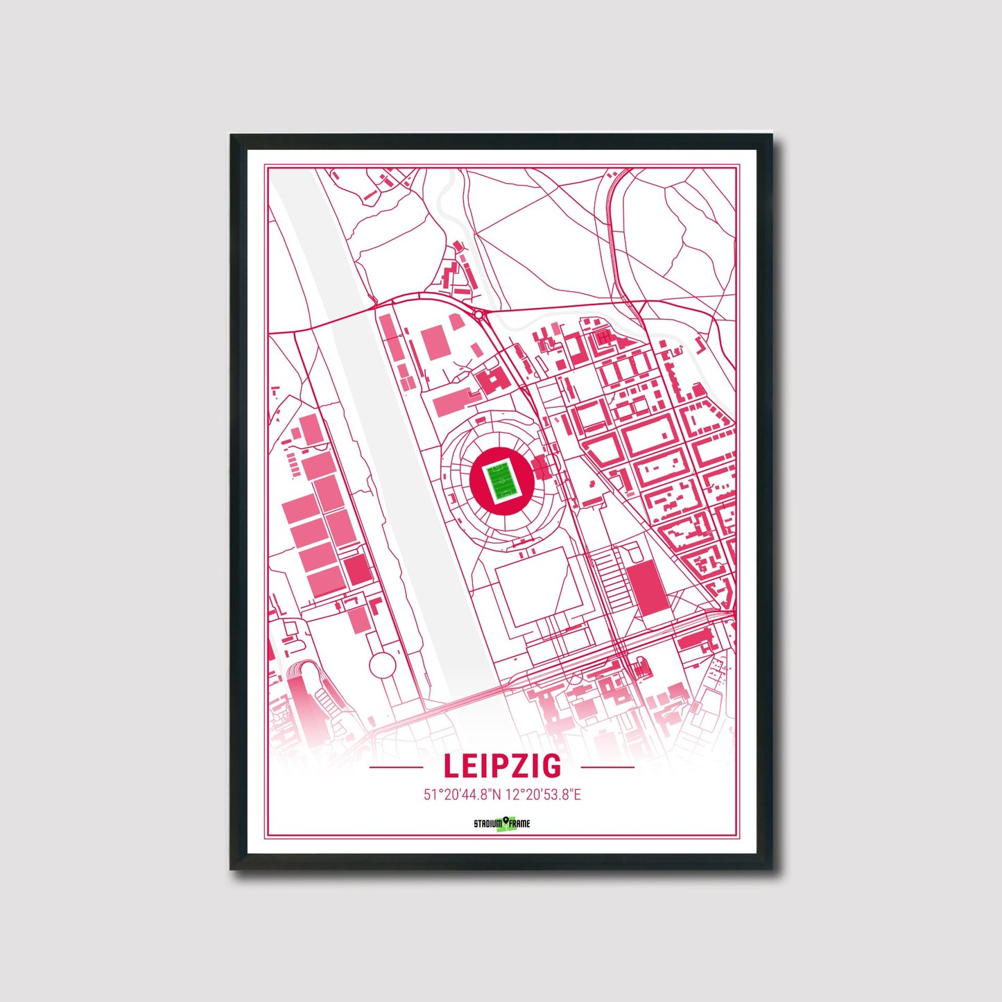 Stadium Poster - Leipzig