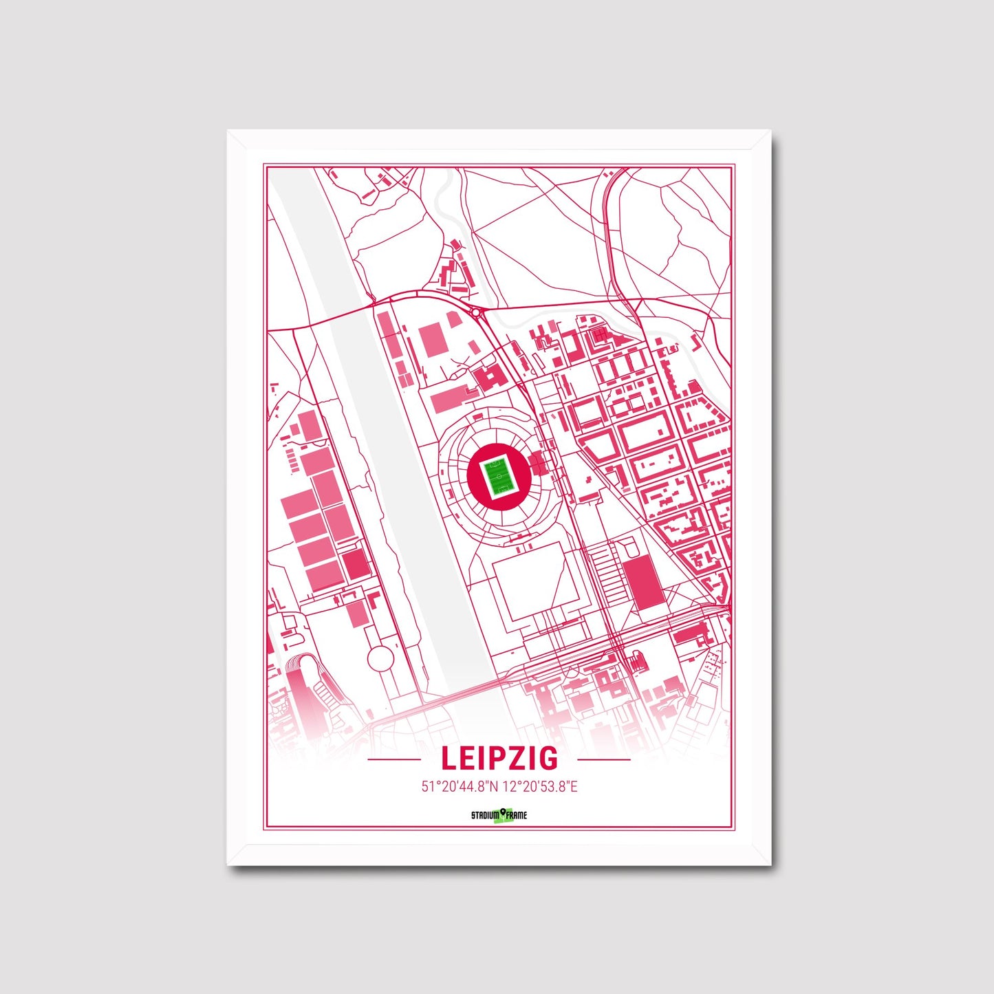 Stadium Poster - Leipzig