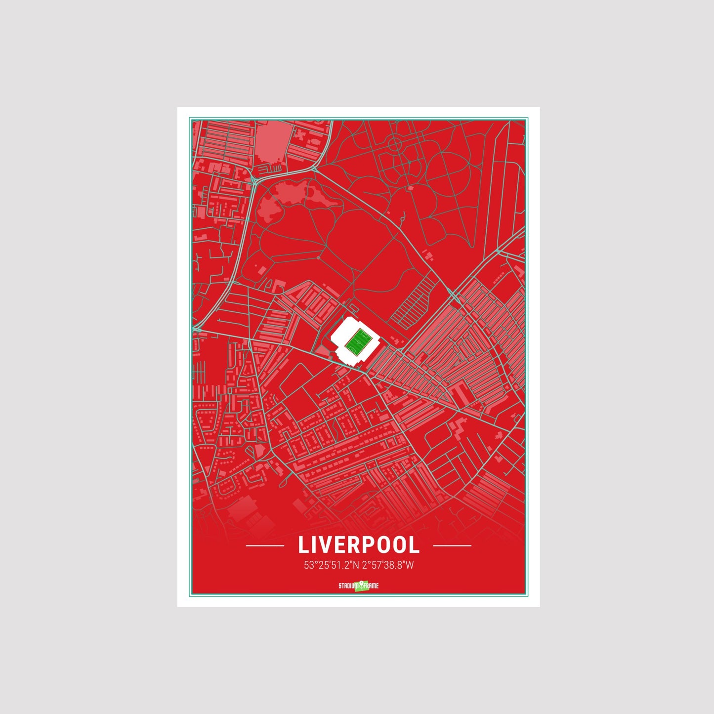 Stadium Poster - Liverpool