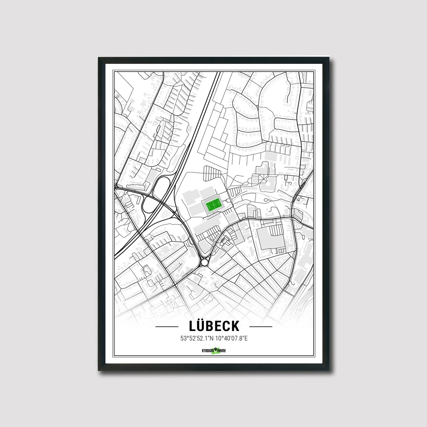 Stadium poster - Lübeck