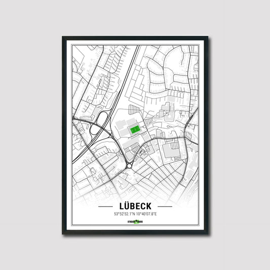 Stadion Poster - Lübeck