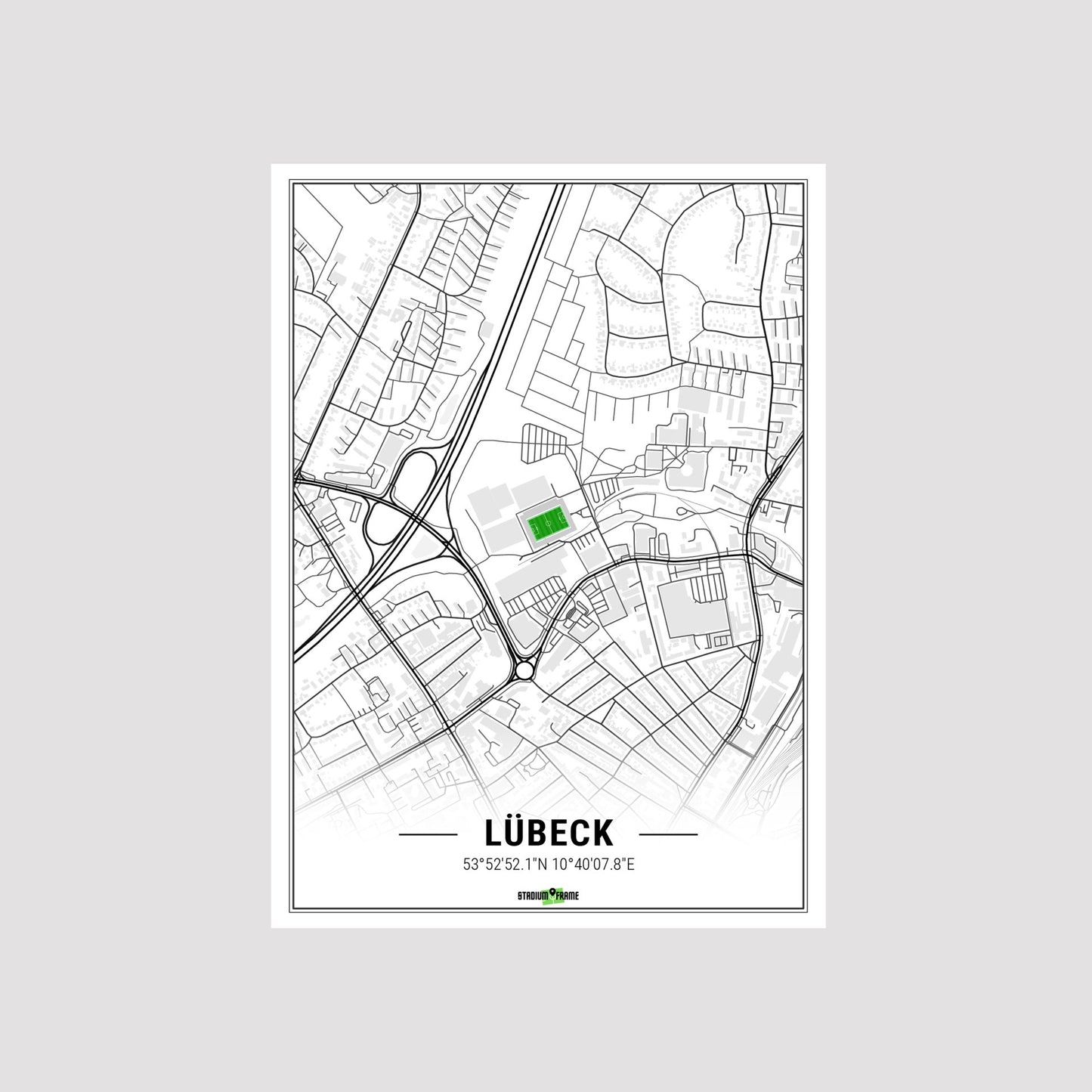 Stadium poster - Lübeck