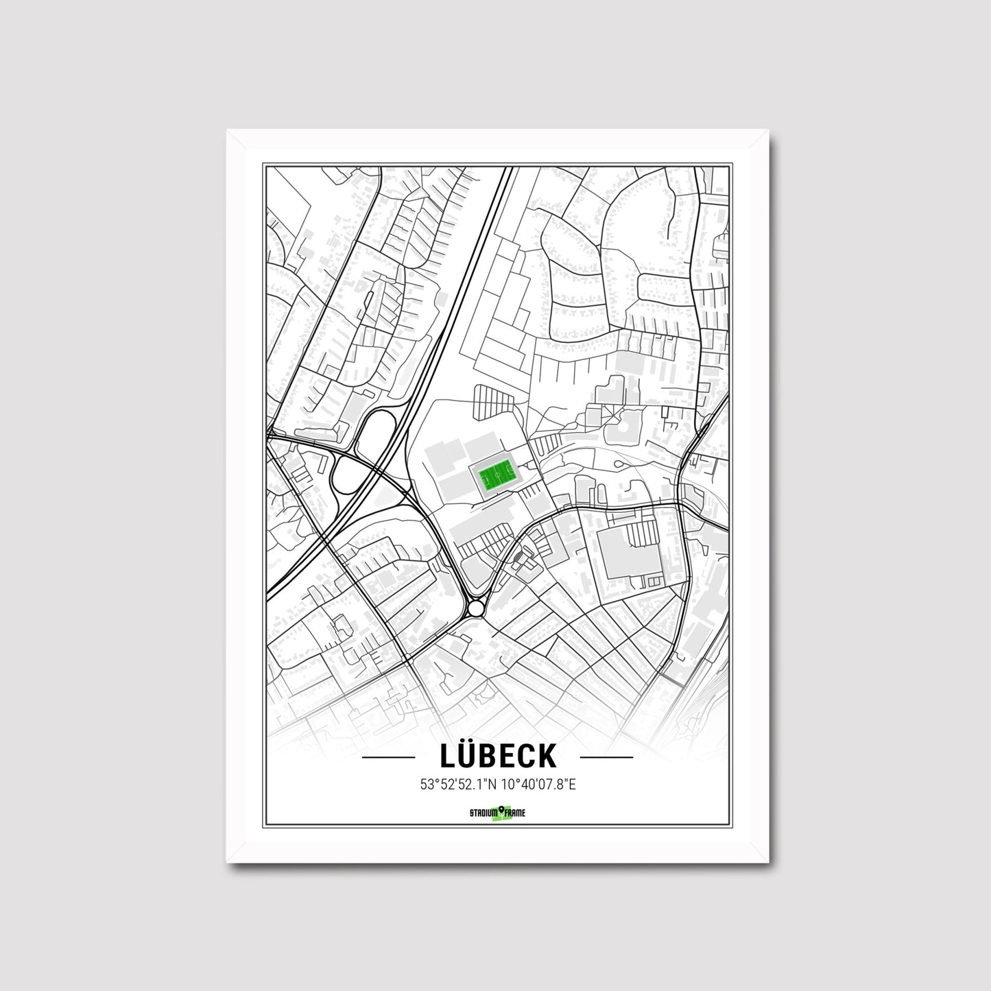 Stadium poster - Lübeck