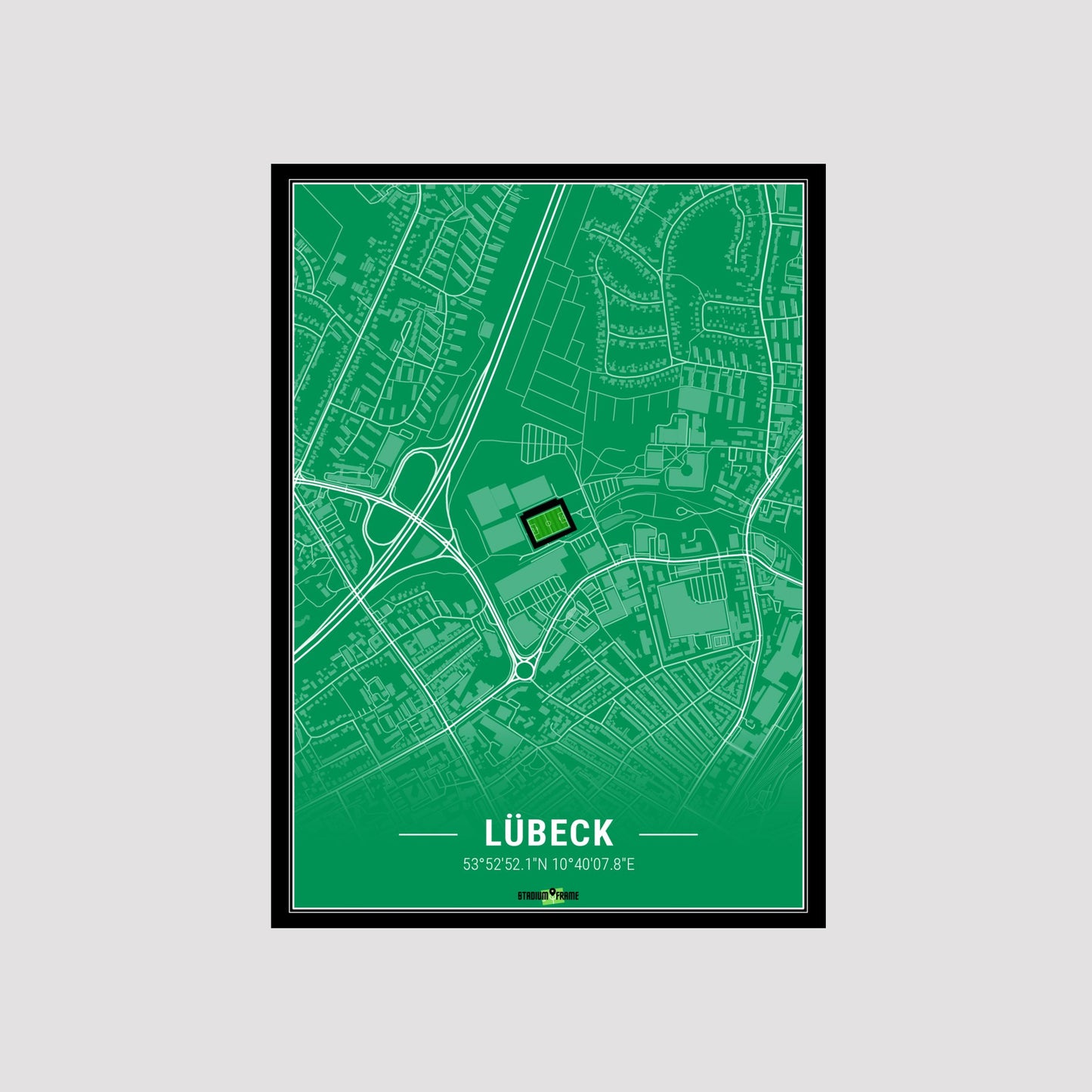 Stadium poster - Lübeck