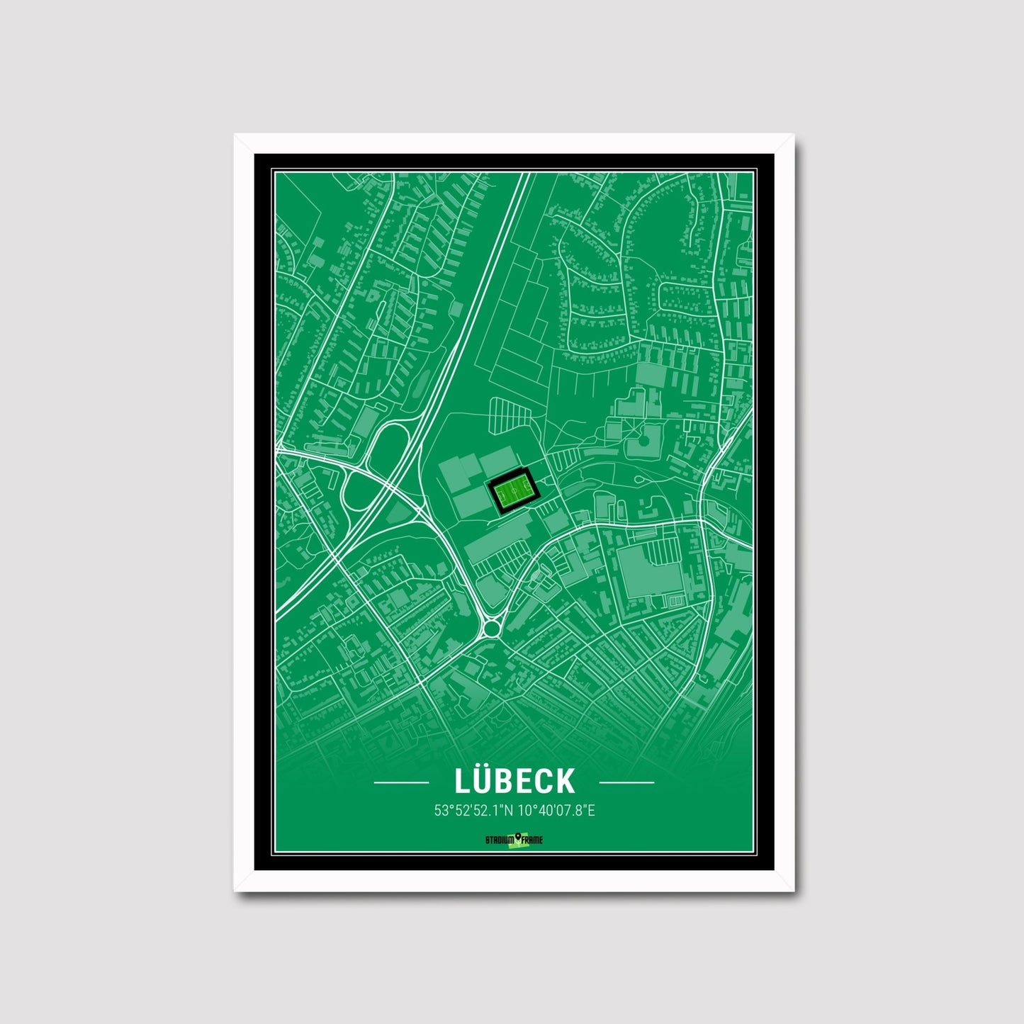 Stadium poster - Lübeck