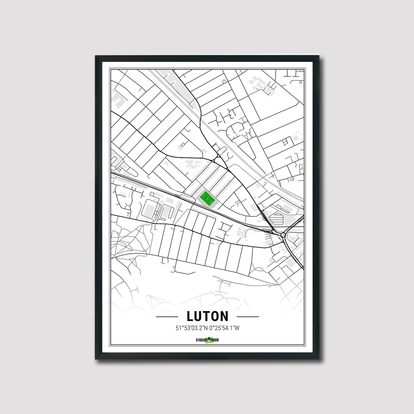 Stadium Poster - Luton