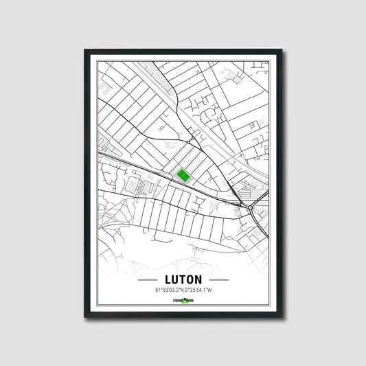 Stadium Poster - Luton