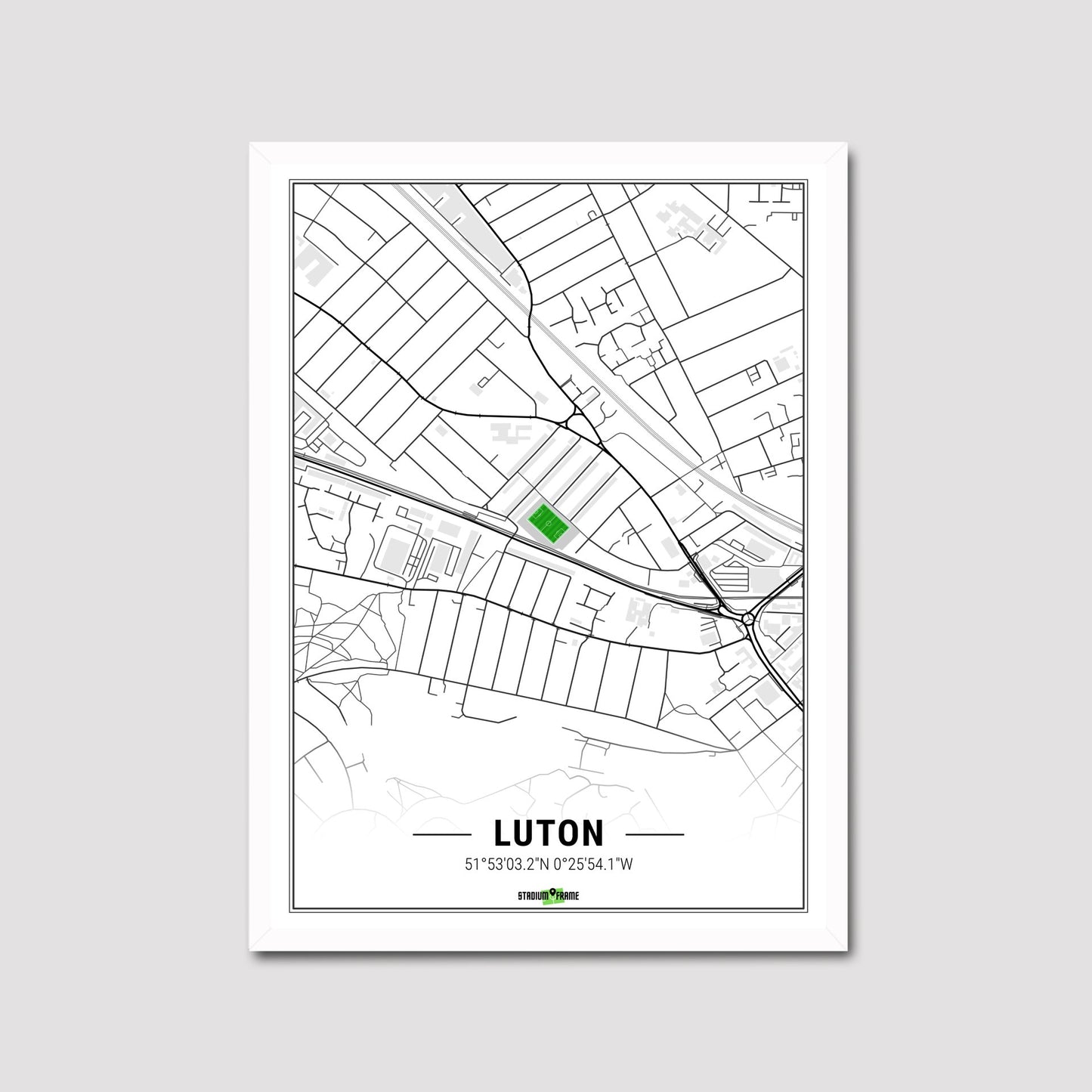 Stadium Poster - Luton