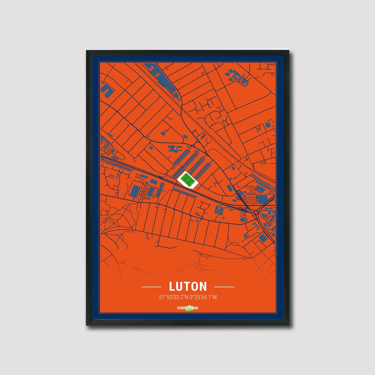 Stadium Poster - Luton