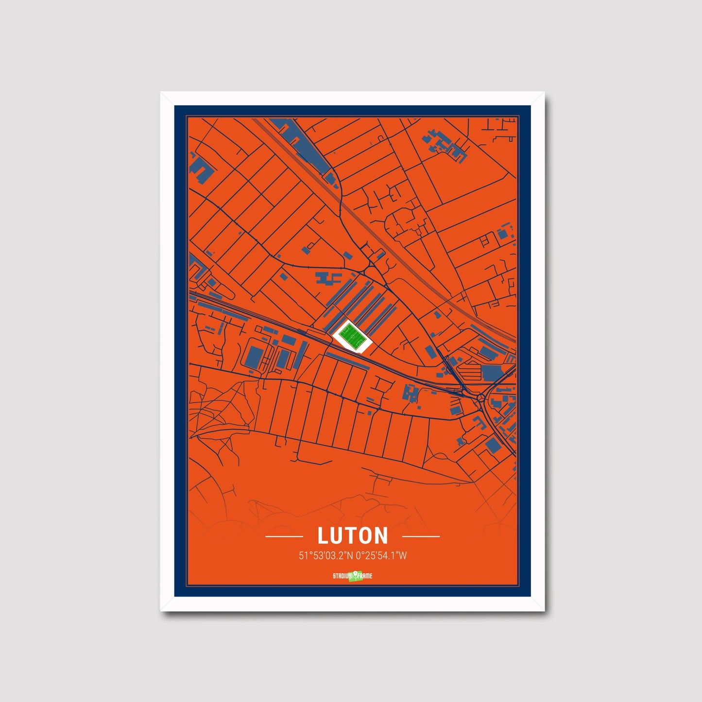 Stadium Poster - Luton