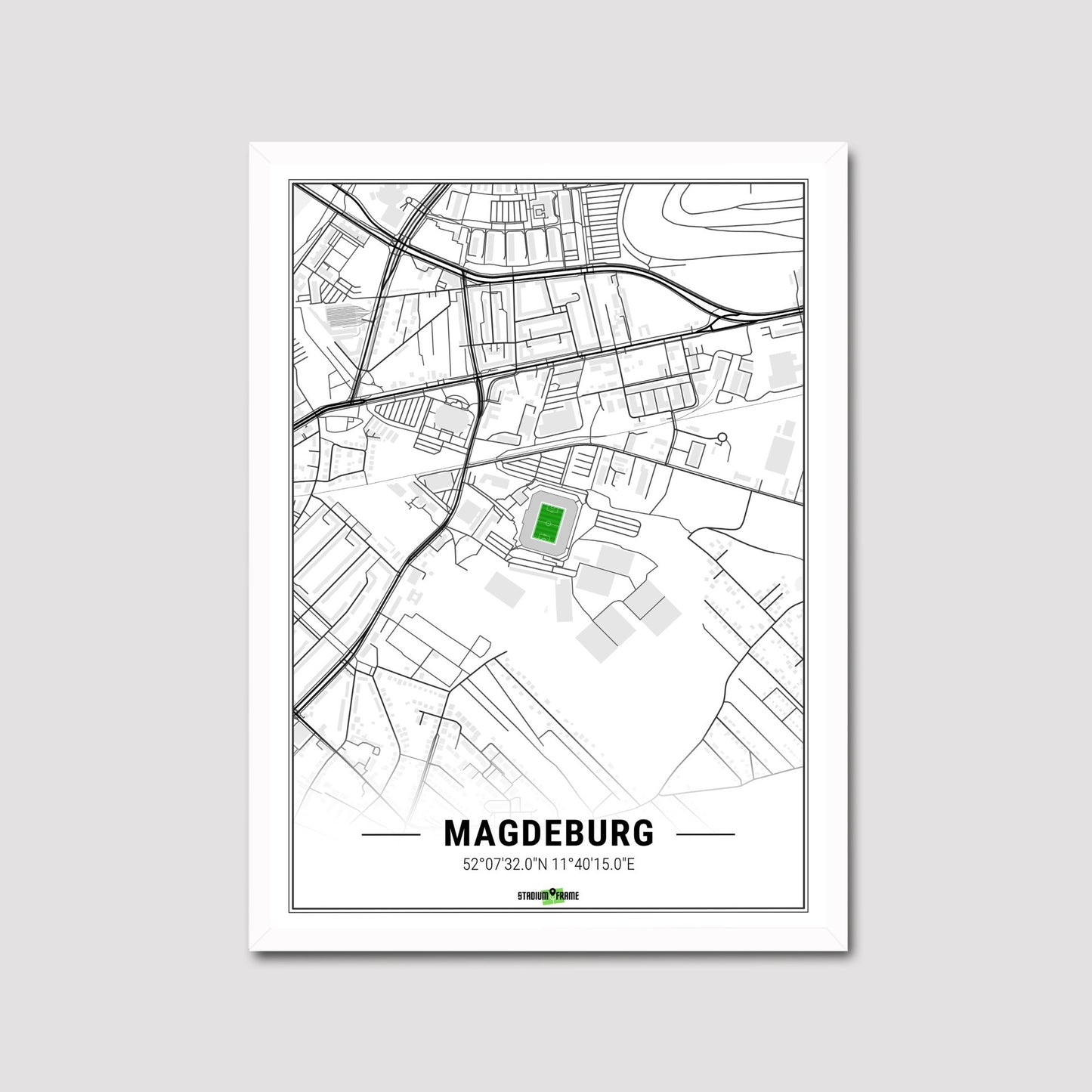 Stadium Poster - Magdeburg