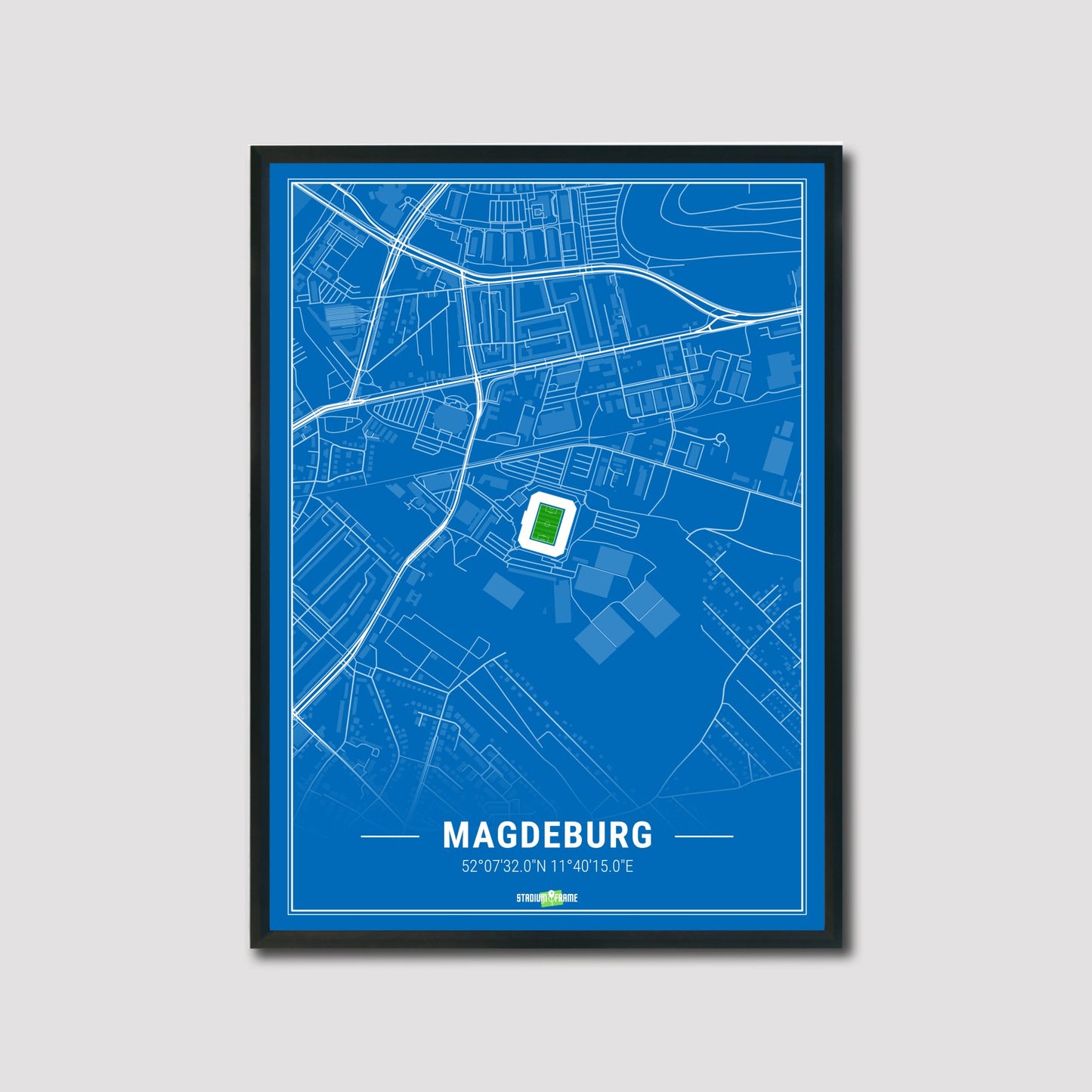 Stadium Poster - Magdeburg