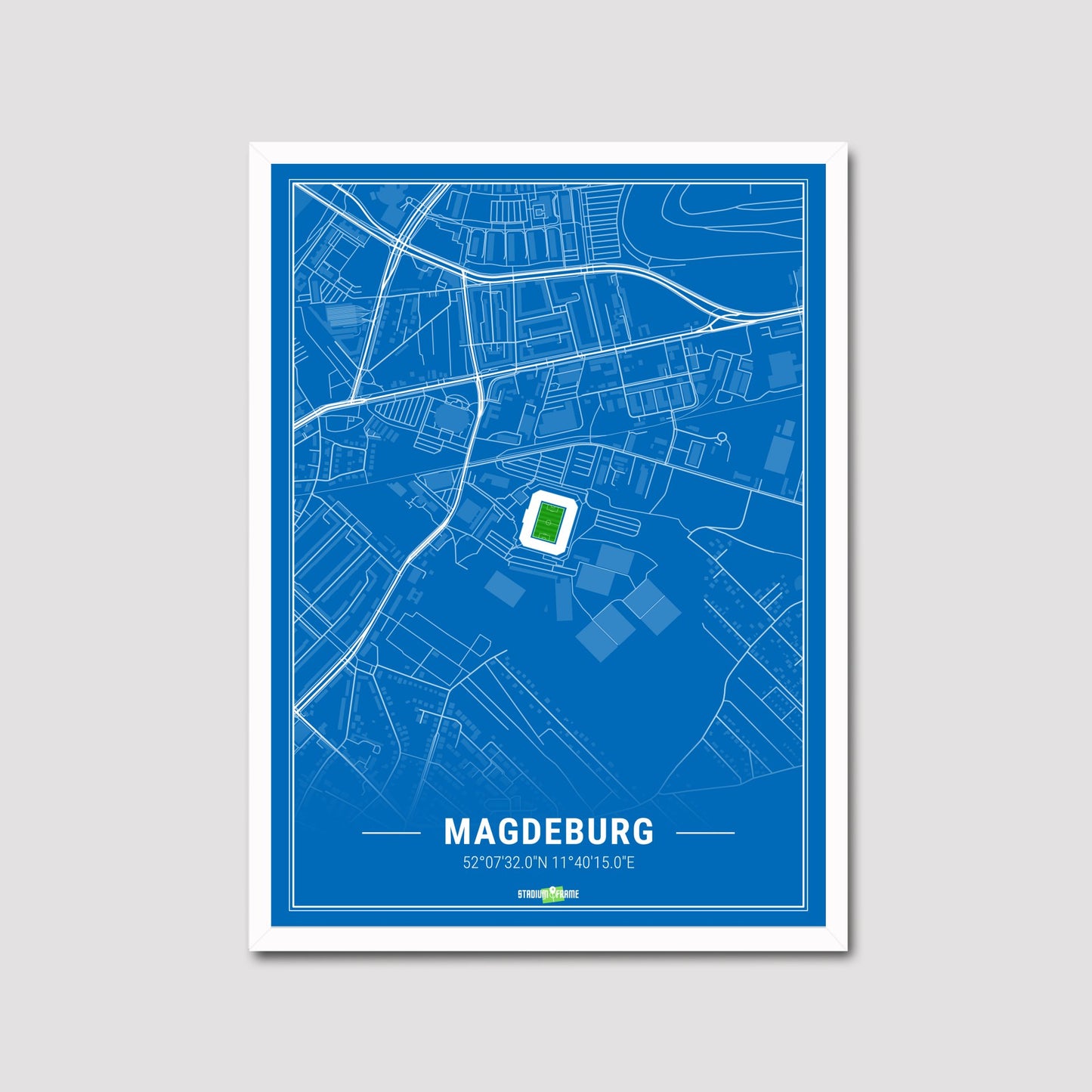 Stadium Poster - Magdeburg