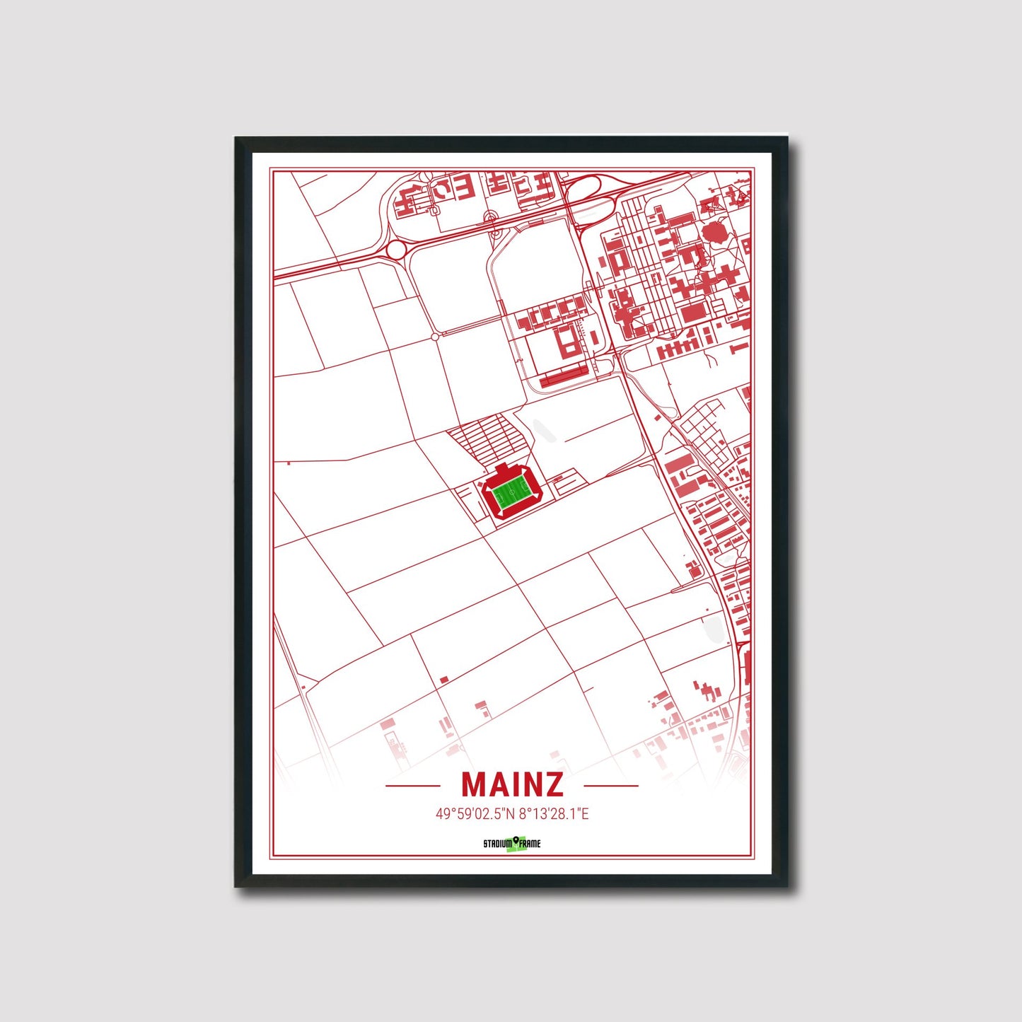 Stadium Poster - Mainz