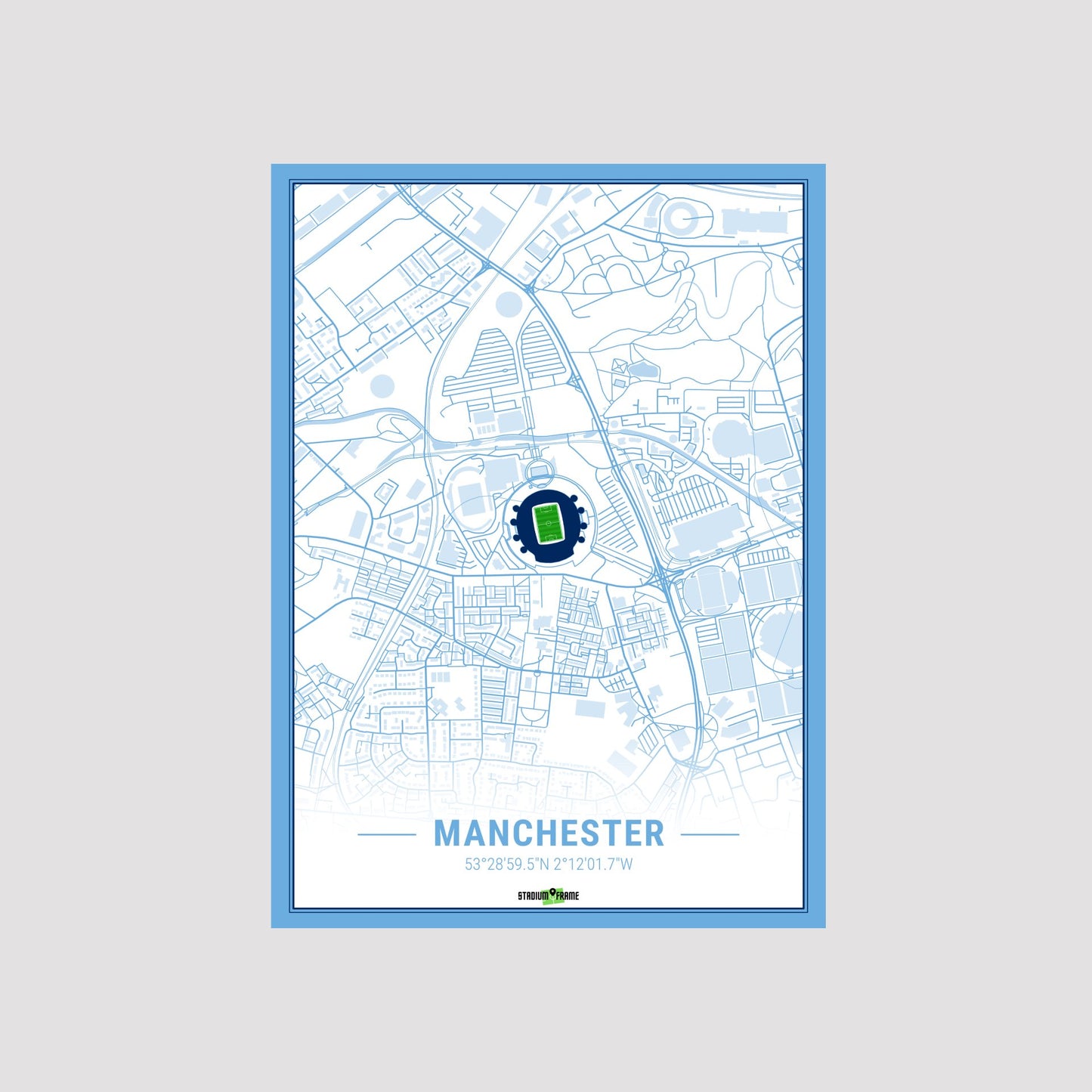 Stadium Poster - Manchester