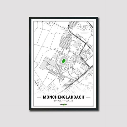 Stadion Poster - Mönchengladbach