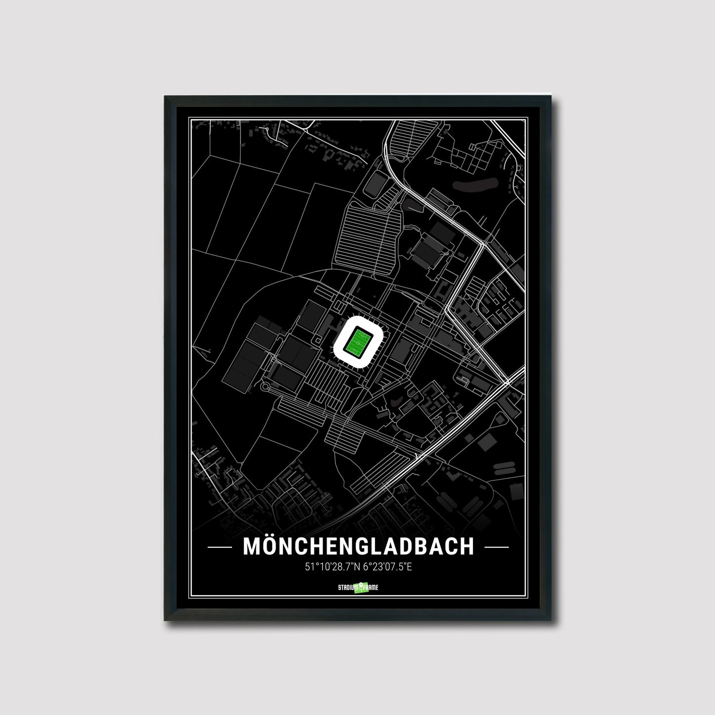 Stadium Poster - Mönchengladbach