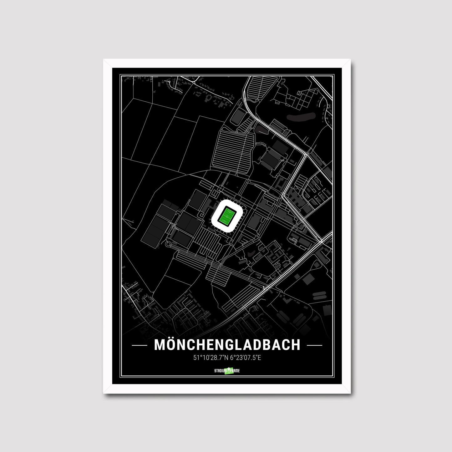 Stadium Poster - Mönchengladbach