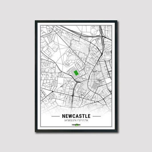 Stadium Poster - Newcastle