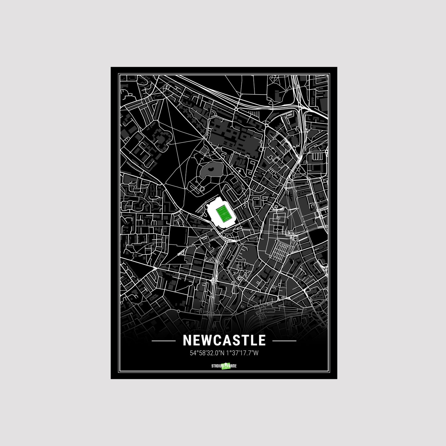 Stadium Poster - Newcastle