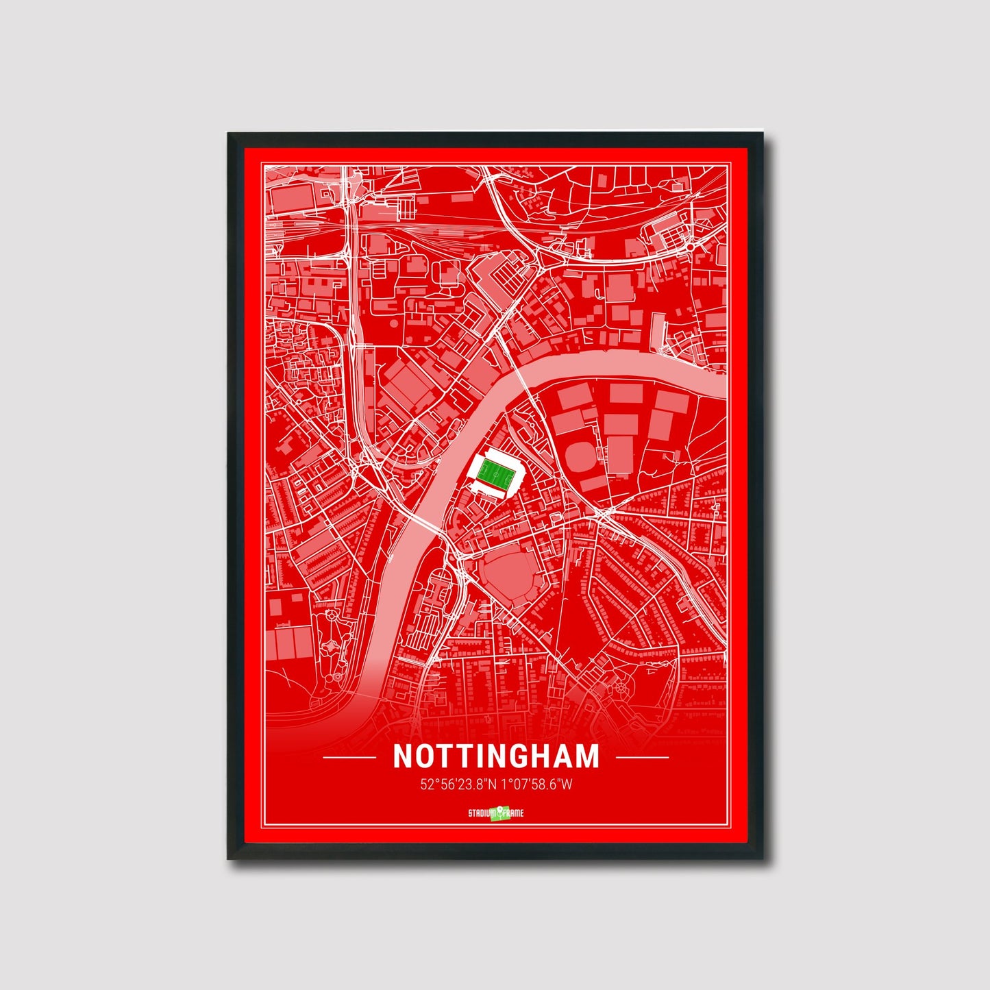 Stadium Poster - Nottingham