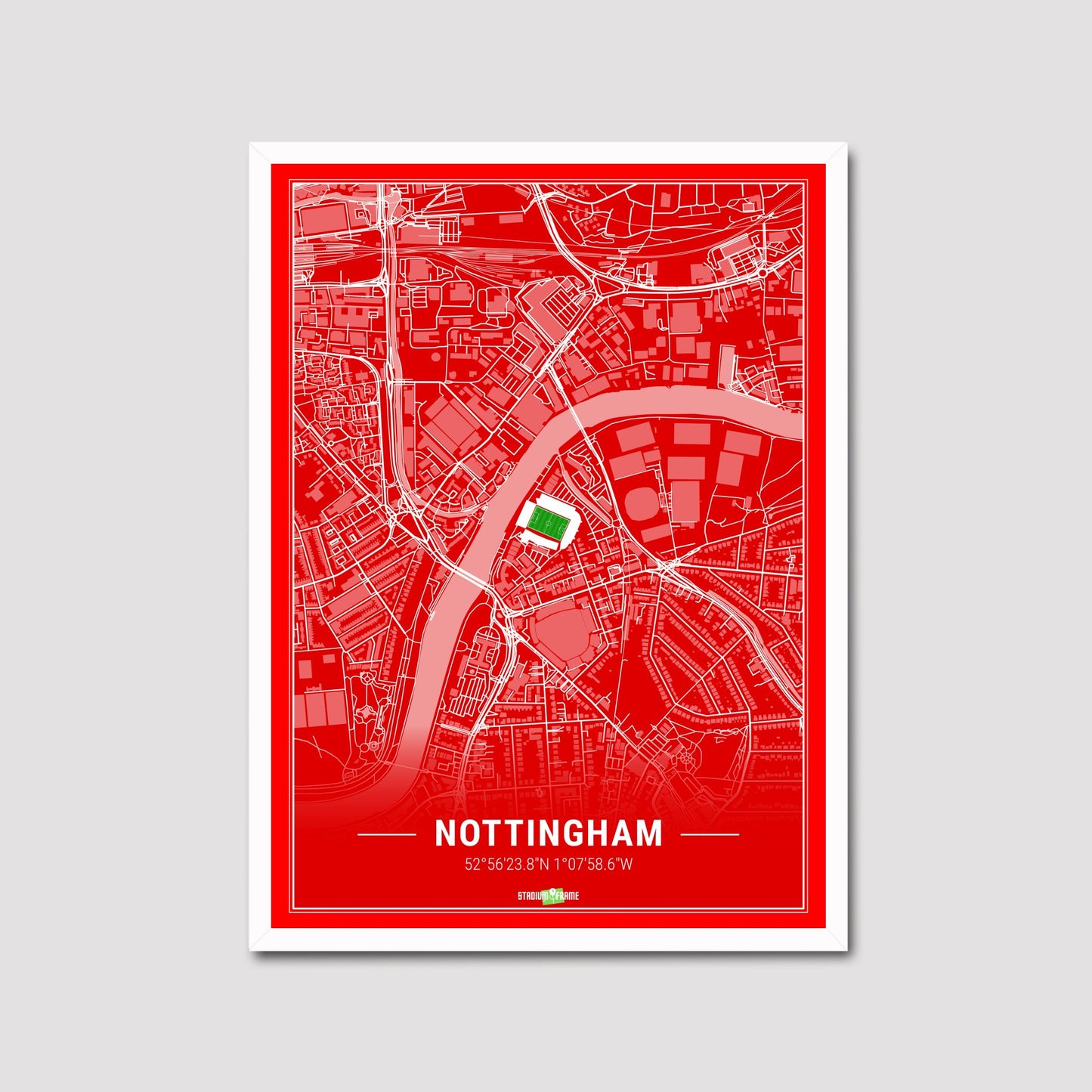 Stadium Poster - Nottingham