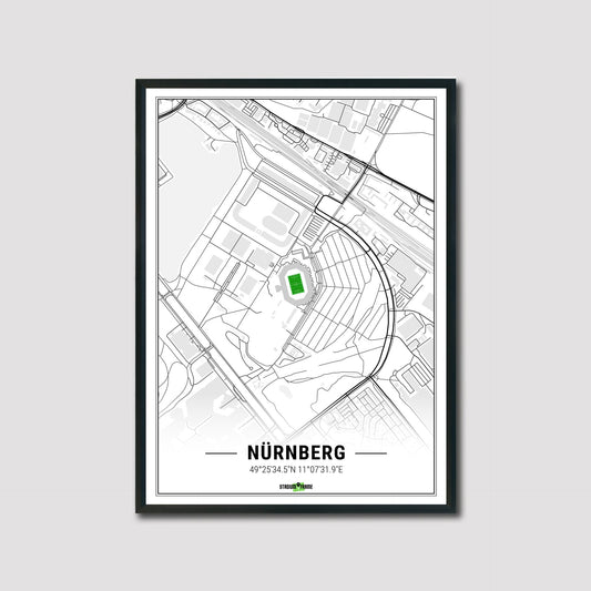 Stadion Poster - Nürnberg